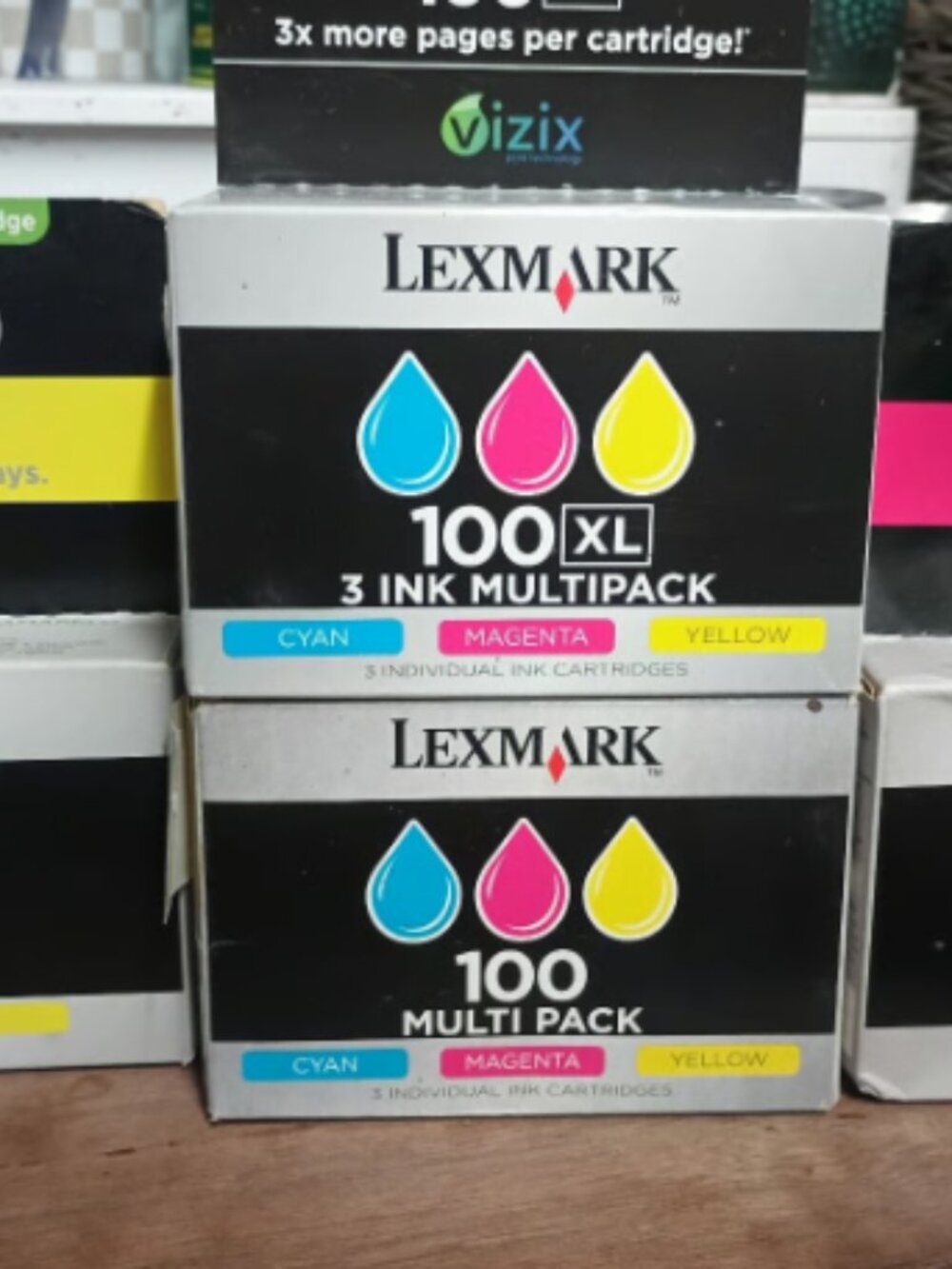 lexmark 100 ink
